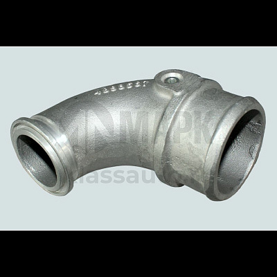 Патрубок турбины угловой впуск.(ISBe) DCEC