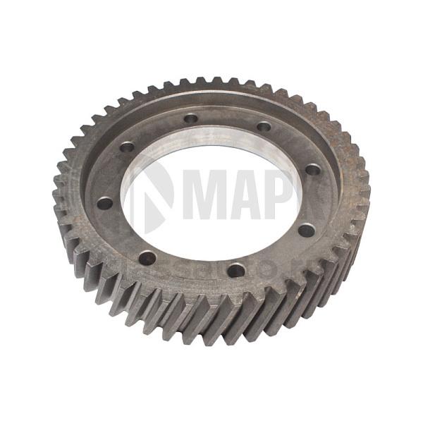 Шестерня цилиндрическая ведомая (49 зубьев 8отв) УРАЛ ПЛАНТ