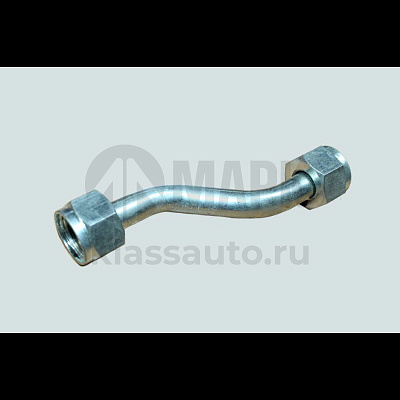 Трубка слива масла с компрессора (6ВТ) нижняя метал. L-110, M20/20