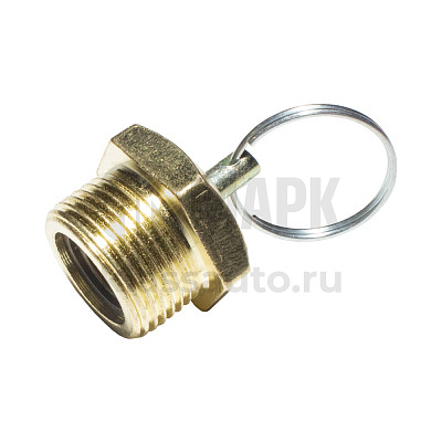 Кран слива конденсата (бронза) М22х1.5 (400шт/10шт)