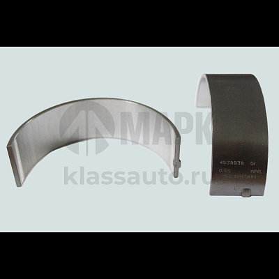 Вкладыш к/в 0,5 коренной нижний (4-6BT, ISBe)  3901152/4938936/4938938