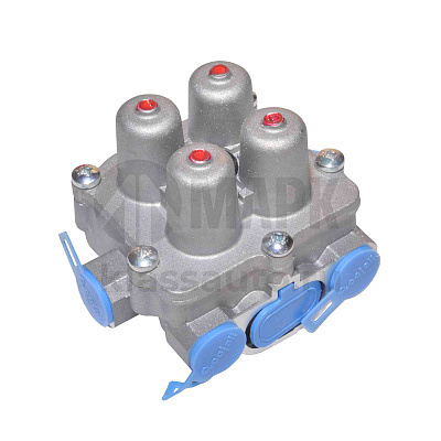 Клапан защитный 4-х контурный Волгабус/ SHAANXI F3000/ MAN F2000/TGA/TGS/TGX (Cojali)