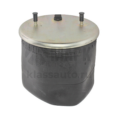 Пневморессора 4022NP02 без стакана  (2шп.-М12+1 отвер.М22 под возд/м16 крепл.стакана) (Bergkau)