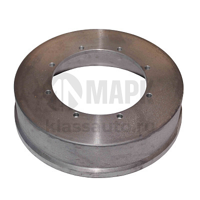 Барабан стояночного тормоза а/м УРАЛ (под фланец с торц. шлицам) (PLANT)