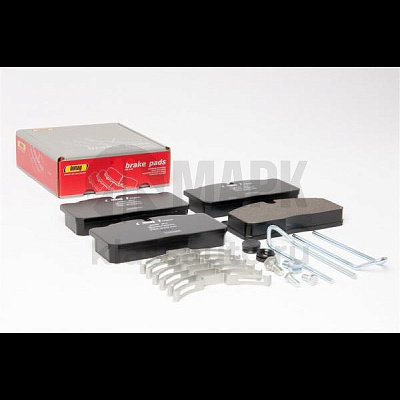 Колодки дисковые 29088 а/м ГАЗон Next передие/задние 6403179292 колодки+пластины, БЕЗ ДАТЧИКА (AFD)