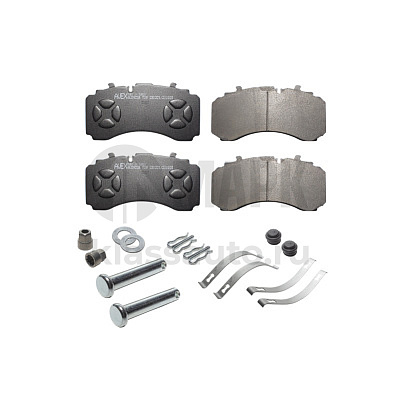 Колодки дисковые 29328 (117824) с установочным комплектом, ось Schmitz Knorr ST7-430 (AVEX)