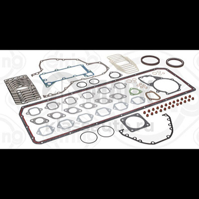 Комплект прокладок двигателя ОМ457 А4570100005 (полный, с ГБЦ+поддона) (Elring)