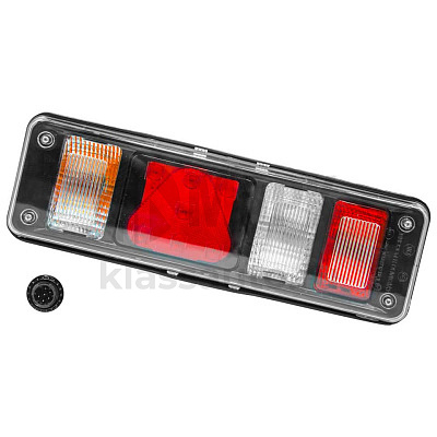 Фонарь задний KRONE NEW U02901L левый АМР разъем (Т.А.С.)