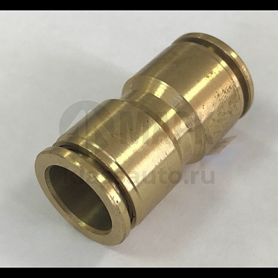 Фитинг металл соед. для трубок Ф15 мм (прямой) (500шт/10шт)