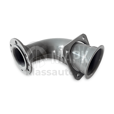 Труба приемная Евро (ракушка) без горного тормоза 54115 (12шт в кор)