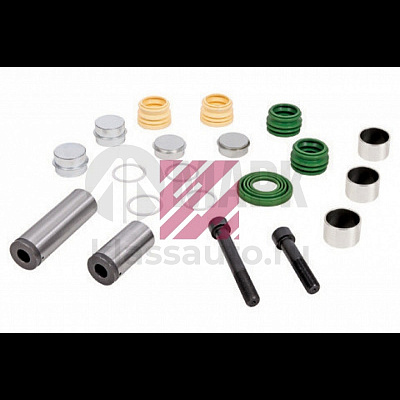 Р/к суппорта WABCO PAN 19/22 (направляющие, 20 деталей) (Marshall)