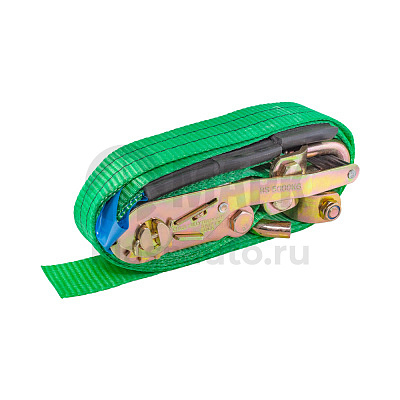 Ремень стяжной АВТОВОЗ (3 метра, 5-10тонн, ширина 50мм) (МАРК)