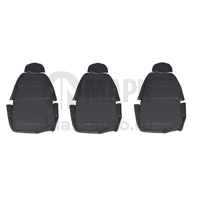 Чехол сиденья (3 высоких с подголовником)