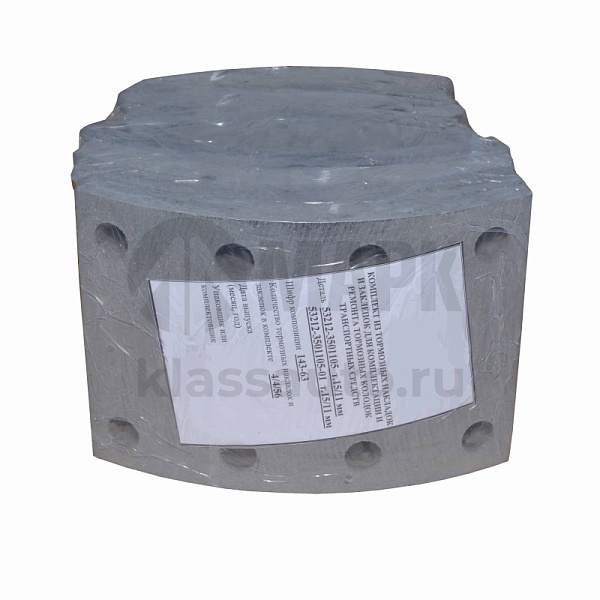 Р/к тормозных колодок УралАТИ (передний мост)