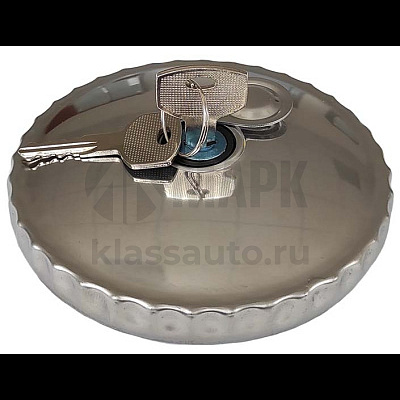 Крышка топливного бака в сб. полуоборотная с ключами и защитой, хромир. (TRUCKMARK)