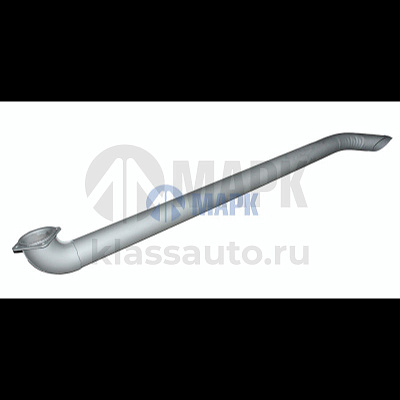 Труба выпускная глушителя (ПАО КАМАЗ) Евро 3,4