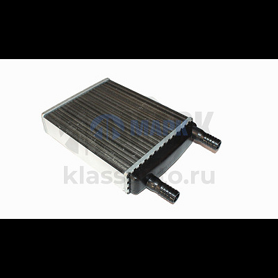 Радиатор отопителя а/м ГАЗ-3302,2217,2752,2705,3221 и модиф. выпуск с 2003 г.(патруб. 18мм) (SOFICO)