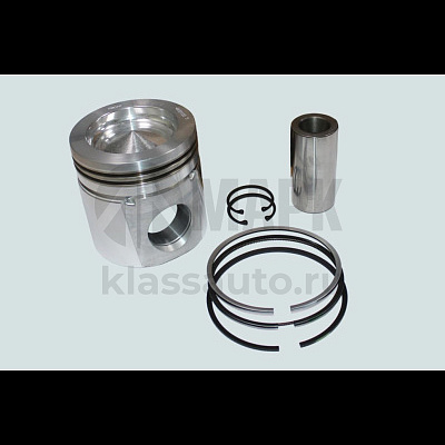 Ремкомплект поршневой (поршень, палец, к-т поршневых колец+2 стопор. кольца) QSC 8.3 L DVMARK