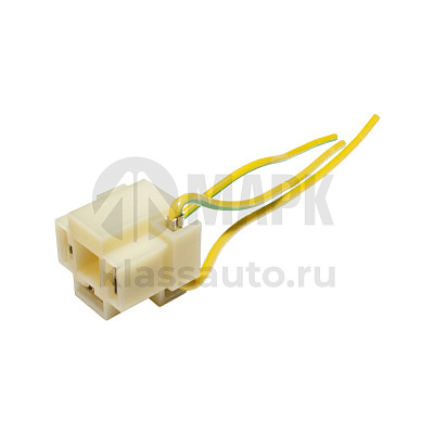 Колодка автолампы Н4,R2 (3 контакта,гнездовая 3 провода) ДИАЛУЧ (фарная) 9015+3