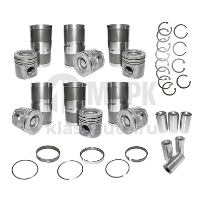 Ремкомплект поршневой 6ISLe ( на 6 цилиндров) HUATAI