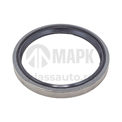 Манжета передней ступицы черная металл (128х154х15)