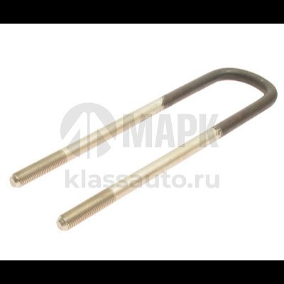 Стремянка передней рессоры левая без гаек L=395мм внутр (ПАО КАМАЗ)