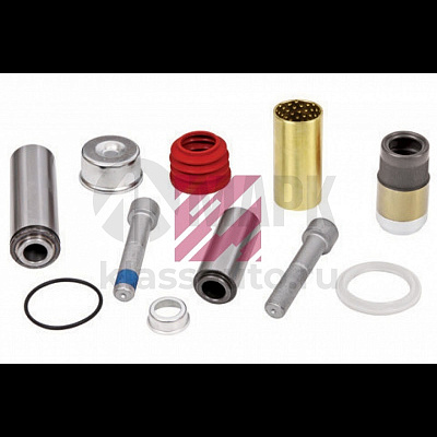 Р/к суппорта KNORR (направляющие+втулки+болты+крышки+уплотн) КамАЗ 5490/SAF/BPW/SK7 (Marshall)