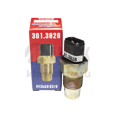 Датчик температуры охлаждающей жидкости (резьба К 3/8, колодка 501202) МТЗ, МАЗ, БелАЗ РелКом