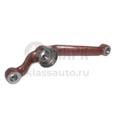 Рычаг поворотный передней оси левый двойной (с ГОРУ) МТЗ-80 (ВЗТЗЧ Беларусь)
