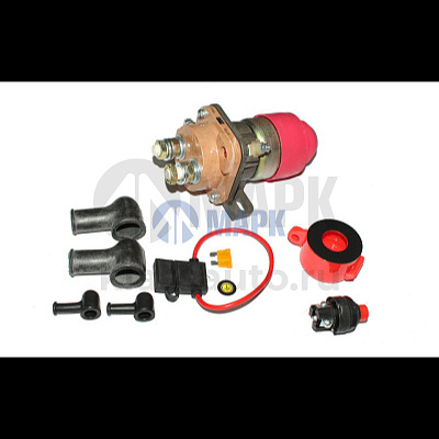 Выключатель массы с защитой в сборе с кнопкой САТЕЛИТ