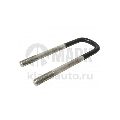 Стремянка задней рессоры без гаек (М27х2х395х120) (ПАО КАМАЗ)