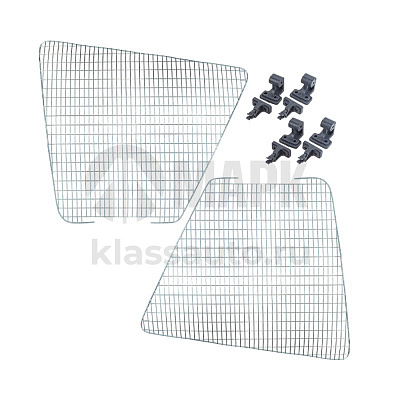 Защита фар + ПТФ а/м FAW J7 6х4 (2 сетки + крепления) 