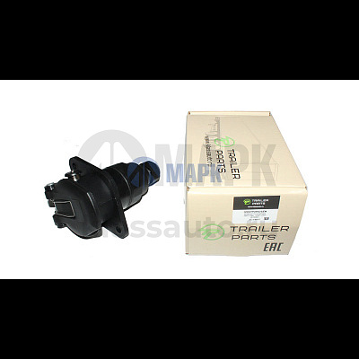 Электроразъём (розетка) 15-полюсная (24V, пласт, винт.соедин) (TrailerParts)