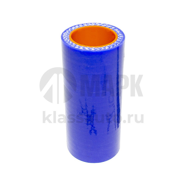 Патрубок ТКР малый (силикон) синий (Ф22x70) (TRUCKMARK)