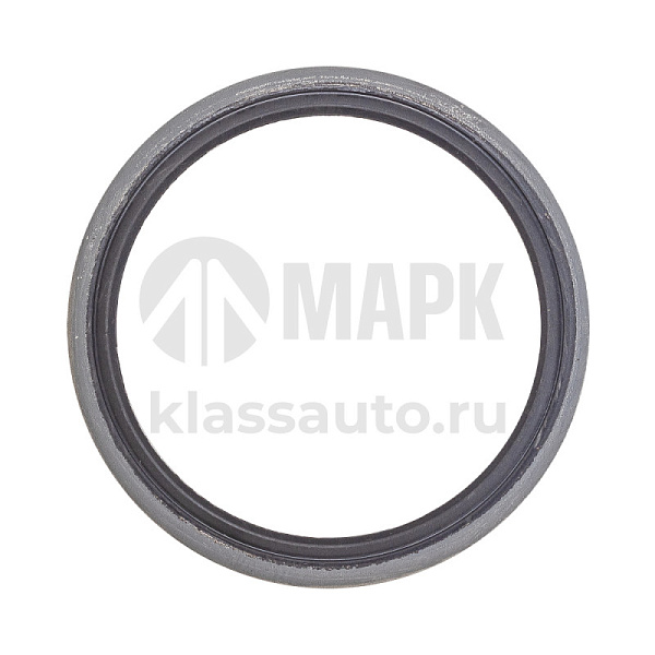 Манжета передней ступицы черная металл (128х154х15)