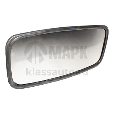 Зеркало V8 (410х195 полусфера) 