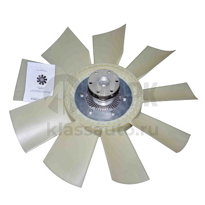 Муфта вязкостная в сборе с крыльчаткой ЕВРО-3,4 660мм (Технотрон) в сб.7511, 658 21 359 080сб