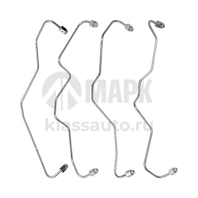 Трубки топливные (из 8-ми) ЕВРО-2 (ТНВД BOSCH) d-7 гайки Белебей Завод