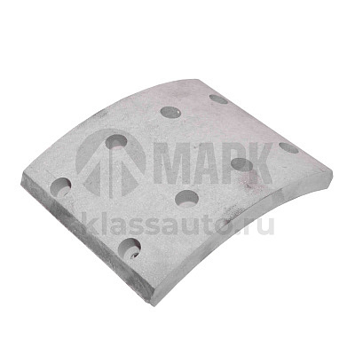 Накладка тормозная на передний мост (340-003-2441) UM102-ll УралАТИ