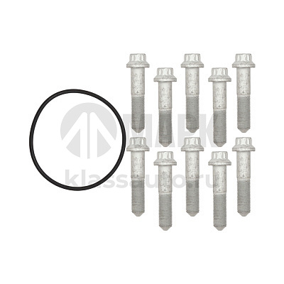 К-т болтов крепления тормозного диска (10 болтов) M14x1,5x65-12,9 SAF 3434366300 Schmitz (Sampa)