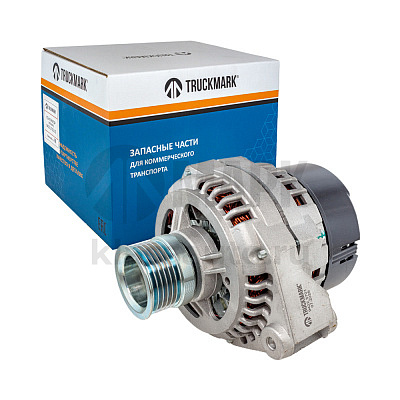Генератор (14В 110А) поликлин. шкив для а/м ГАЗ, УАЗ с дв. 406.10, 409.10, 405.22 (TRUCKMARK)