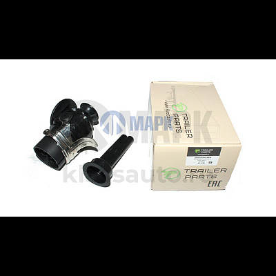 Электроразъём (вилка) ABS 15 контактов (24V, пласт.) (TrailerParts)