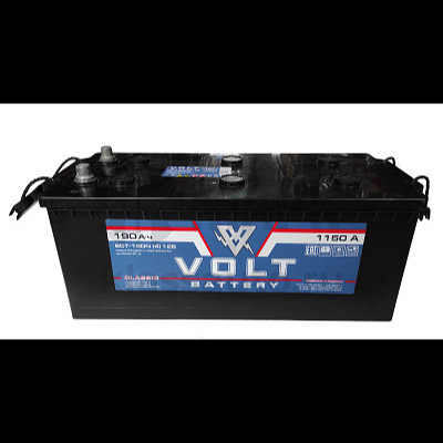 Аккумуляторная батарея (АКБ) 190Ah 1150A (прямая полярность +/-) VOLT CLASSIC (г.Рязань)