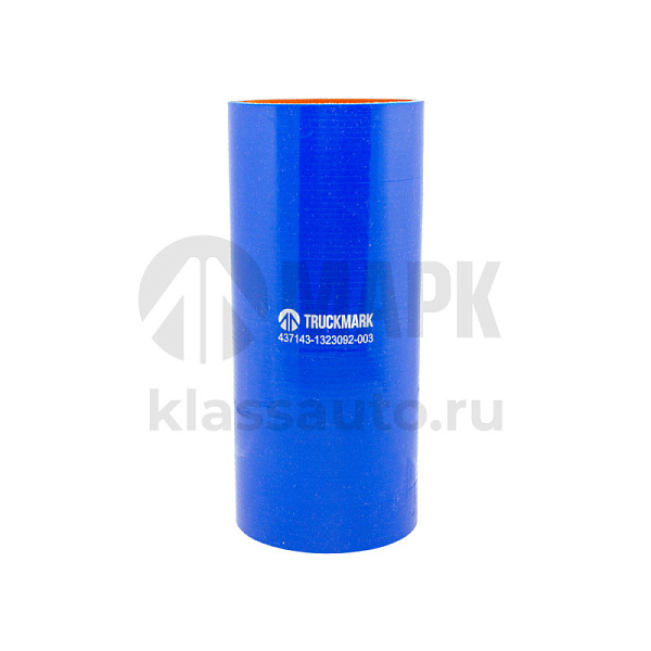 Патрубок интеркулера (силикон) синий (Ф70х180) (TRUCKMARK)