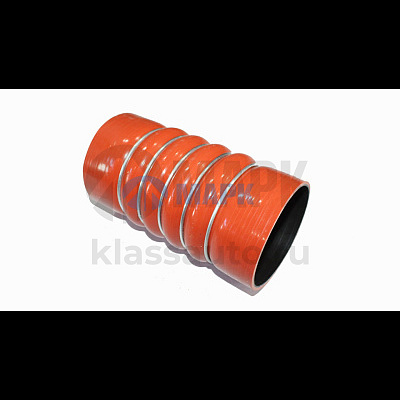 Патрубок интеркуллера A0020946382 (красный) (D=100mm/L=205mm/ 5колец) КамАЗ 5490/Axor (SAMPA)