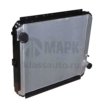 Радиатор 54115 алюминиевый (Евро-1,2) аналог 54115-1301010, 12.1301010-10 (ЛУЗАР)