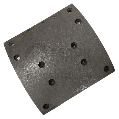 Накладка тормозная задняя DZ9112340063 (ширина 220) мосты MAN/SHAANXI (CREATEK)