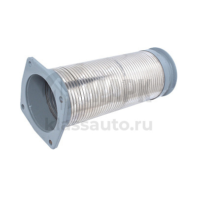 Металлорукав с фланцами нержавейка L=300-350мм (аналог) 