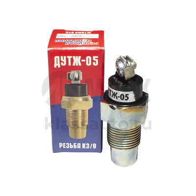 Датчик ДУТЖ-05 температуры охлаждающей жидкости МТЗ (резьба К 3/8, винт М4) РелКом