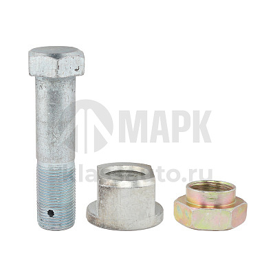 Болт ушка рессоры с гайкой (самоконтрящаяся) М20х1,5х80 в сб УРАЛ